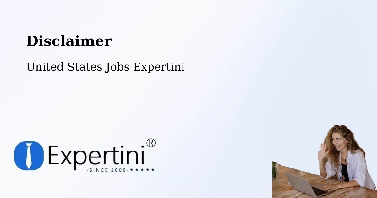 Disclaimer – Buckner - United States Jobs Expertini